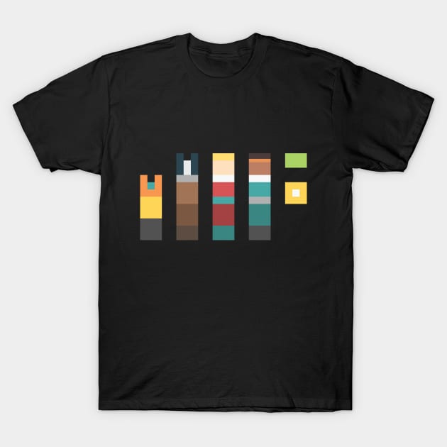 Minimalist Final Space T-Shirt by Loofycat